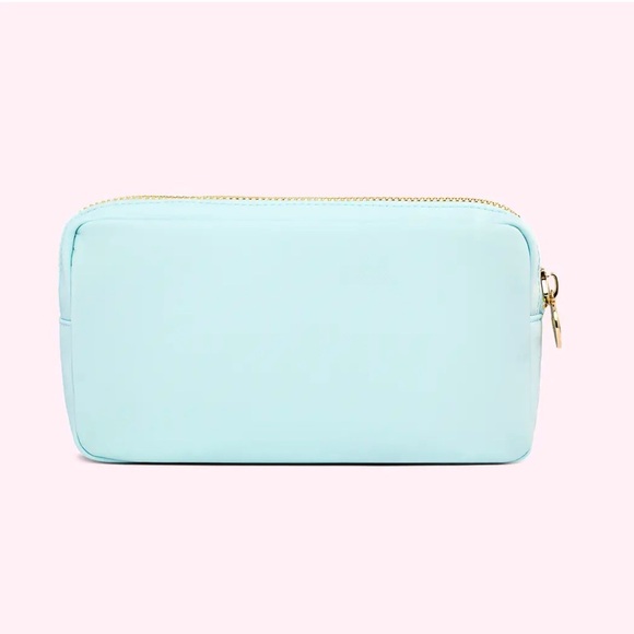 NWT Stoney Clover Lane Small Glam Pouch Sky Blue - Picture 2 of 4